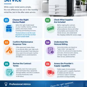Key Points to Note When Renting a Copier Service